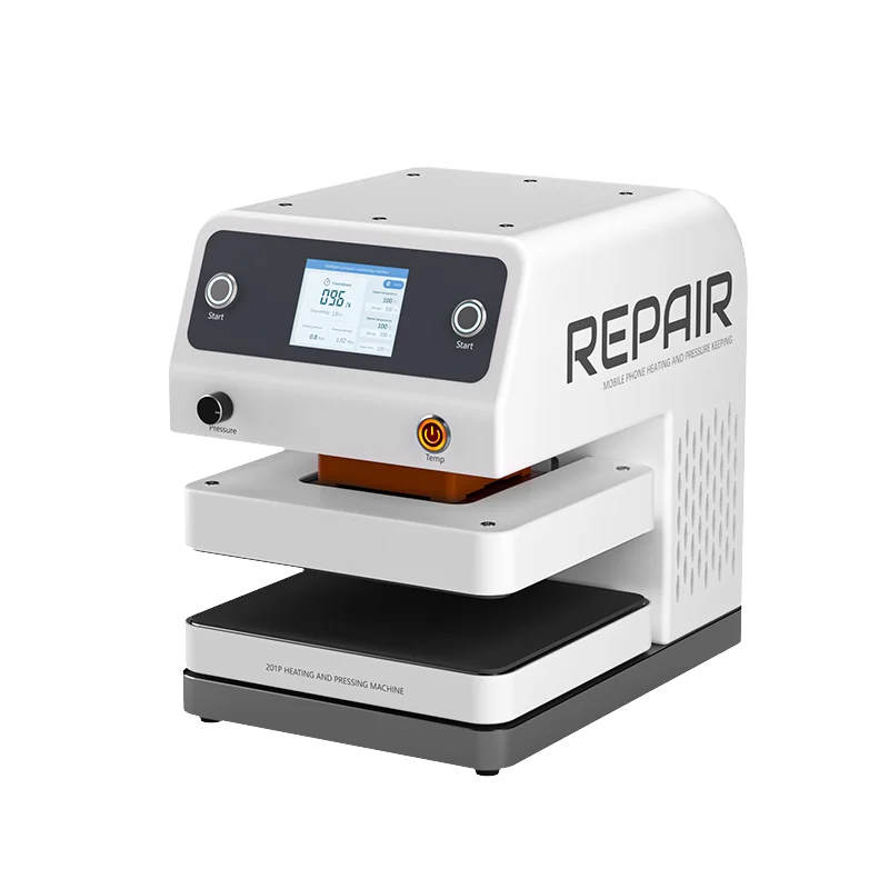 TBK 201P Macchina di mantenimento della pressione intelligente per telefono cellulare Staffa per schermo curvo/piatto Telaio Strumento di mantenimento della pressione della copertura posteriore