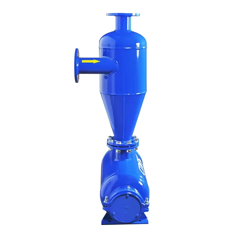 CDFS 3 Inch Wastewater Hydrocyclone Separator with Gear Core Components ISO 9001 Certified 10~200m/h Capacity