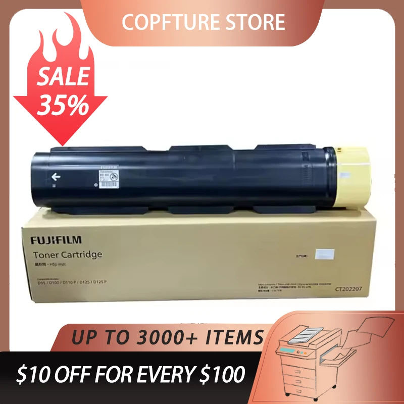 

CT202207 Original Toner Cartridge for Xerox D95 D100 D110 D110P D125 D125P D136 D136P Asian Version
