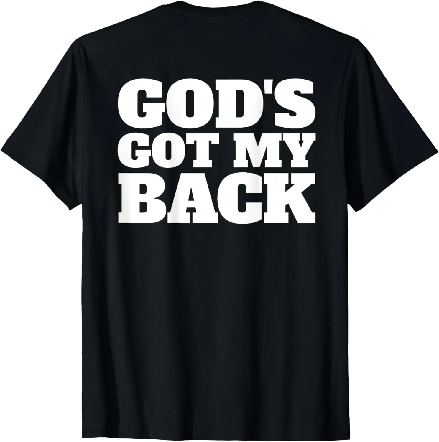 

Футболка God's Got My Back Christian Faith Believer Иисуса