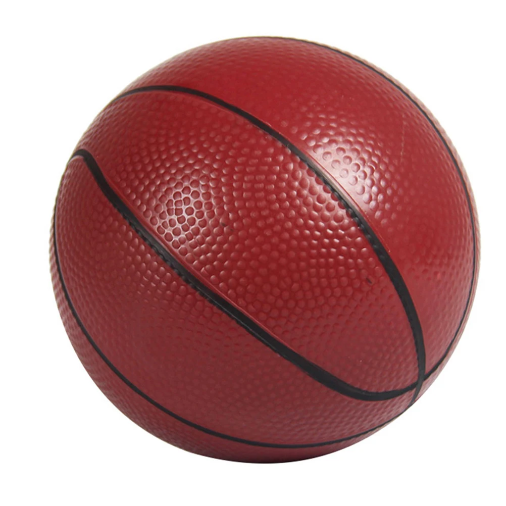 3個のインフレータブルボール 厚みのある小さな幼児ボールおもちゃ 女の子 男の子用 (ブルーとコーヒーのランダムカラーポンプ)