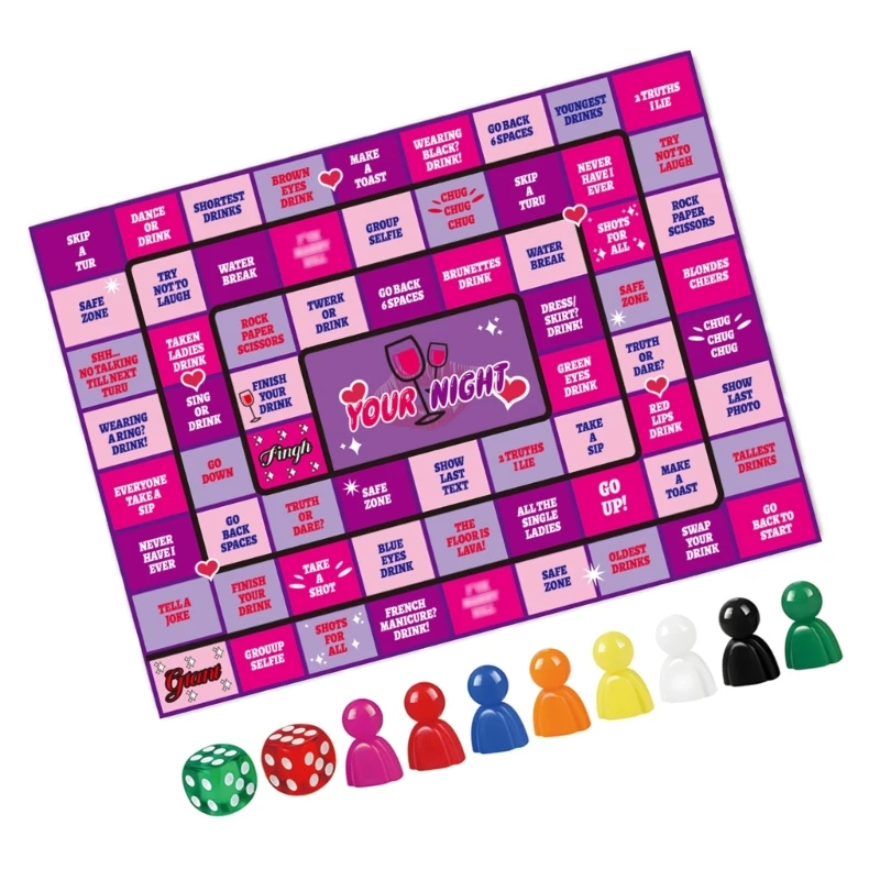  Drinking Game Board Set for Bachelor Birthday Parties Gathering Entertainment view 5