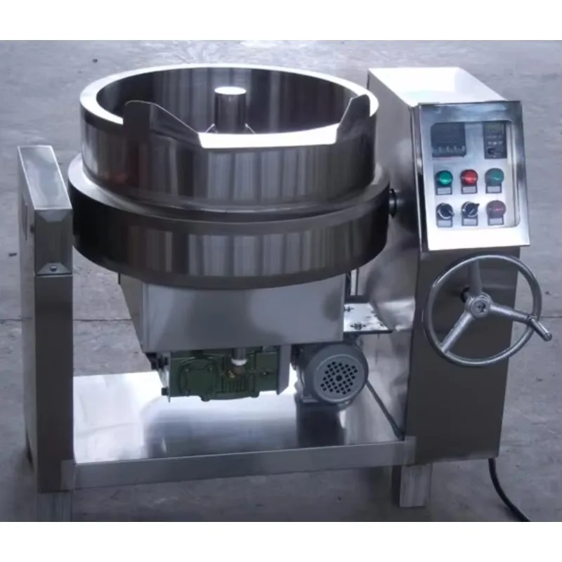 Jacketed Kettle With Mixer Cooking Pot With Mixer Small 50l Sample Kettle With Mixer