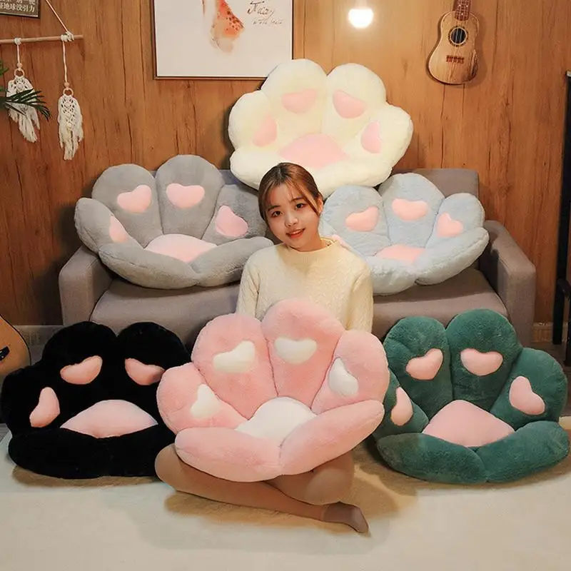 

Cat Paw Seat Cushion Office Chair Cushions Comfy Cat Paw Shape Gaming Chair Cute Cozy Seat Pad For Girl Gift Decorate Room