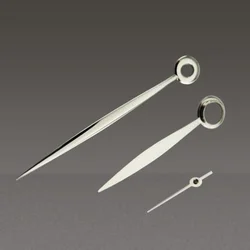 Silver Watch Hands Fit ETA 6497/6498 Seagull ST3600/ST3620 Series Movement Watch Needles Watch Replacement Repair Accessories