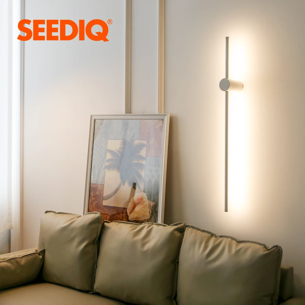 Lámpara de pared Led moderna, candelabro de pared para interiores, sala de estar, dormitorio, sofá, fondo, lámpara de pared larga