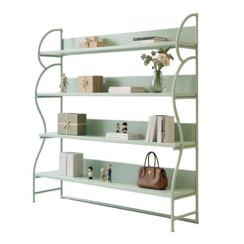 Shoe store simple style display rack Clothing store  Shoe bag display rack Multi-layer display rack Floor-to-ceiling