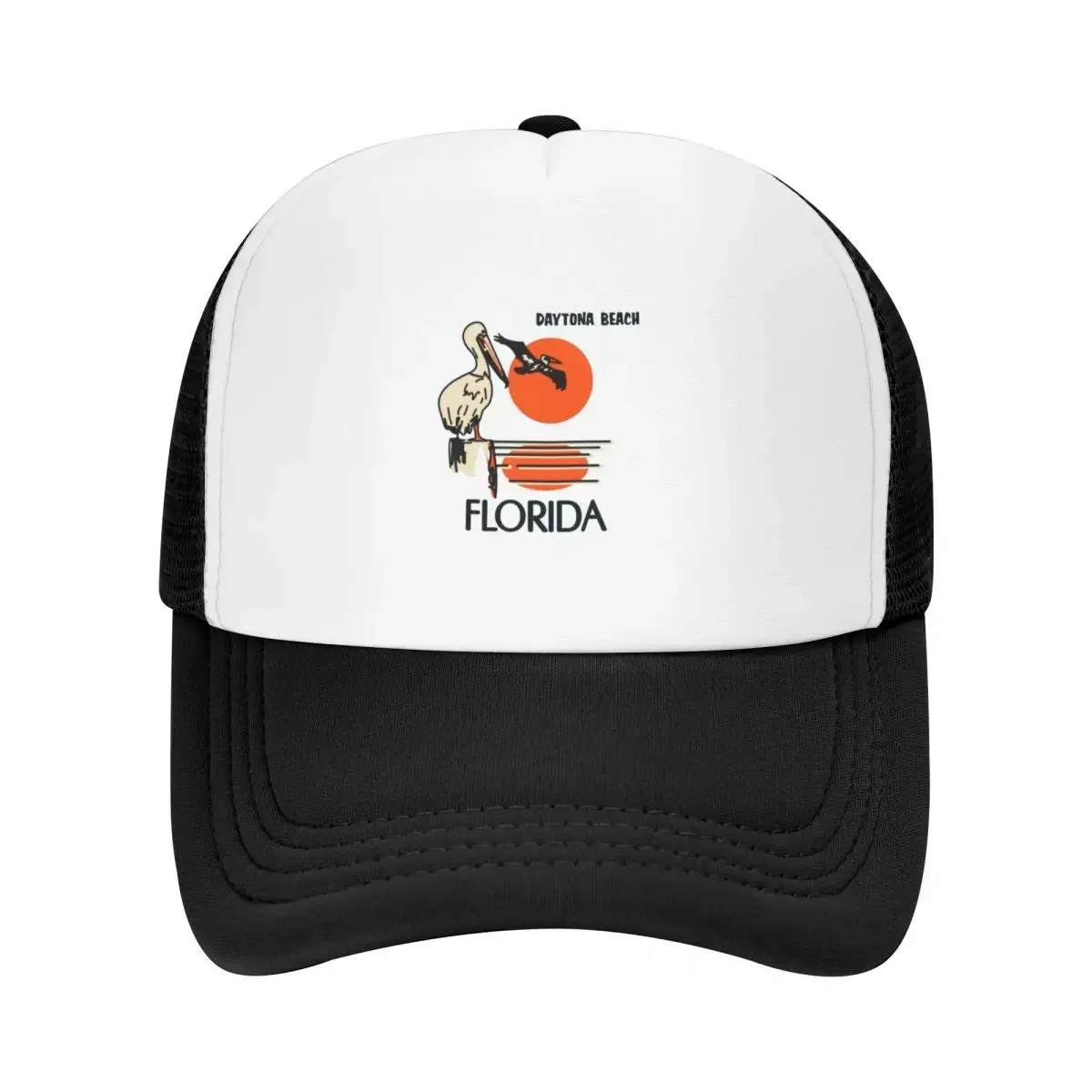 Florida-daytona Bech Baseball Cap Hat Man for The Sun New  Luxury  Funny  Women's Beach Visor Men's