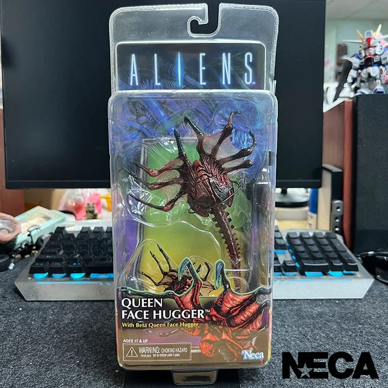 

New Genuine First Edition Neca Alien Queen Face Hugger Action Figure Collectible Model