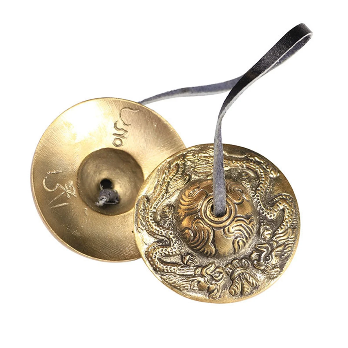 ABMO Nepalese Craft Cymbal Bell, Yoga Chanting Sound Healing, Meditation Bell Jingle