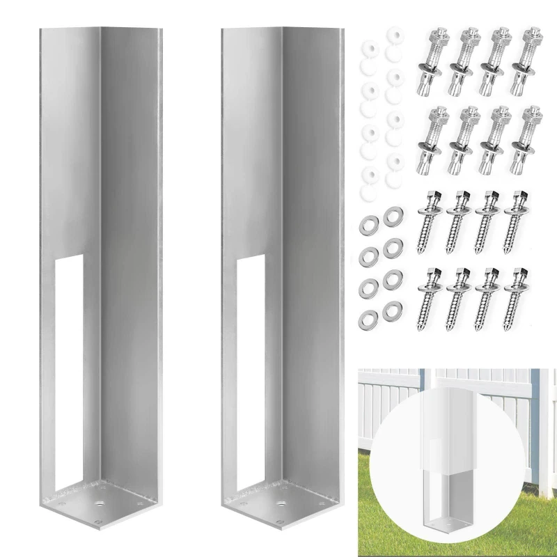 

Wooden fence post mounting towers, fence posts, fence post inserts