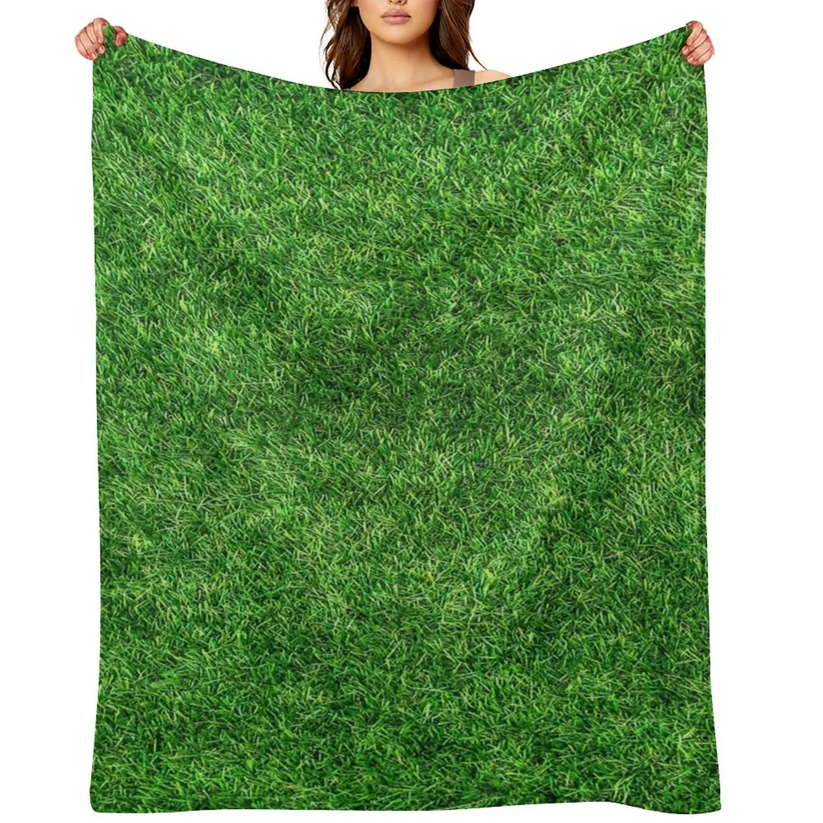 

COOL !!!! GRASS BLANKET !!!! Throw Blanket Flannel Fabric warm for winter anime cosplay anime Blankets