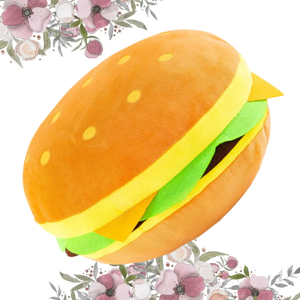 30 Cm Cute Plush Toys for Girls Stuffed Throw Pillow Pinch Legs Hamburger Office