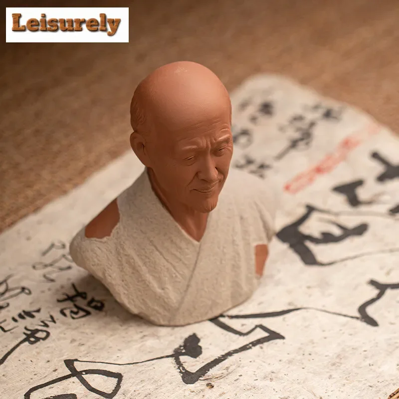 زن السيراميك ماستر Hongyi التمثال المفروشات المنزلية الجديدة النمط الصيني غرفة الدراسة غرفة الشاي الإبداعية سطح المكتب اكسسوارات الديكور #3