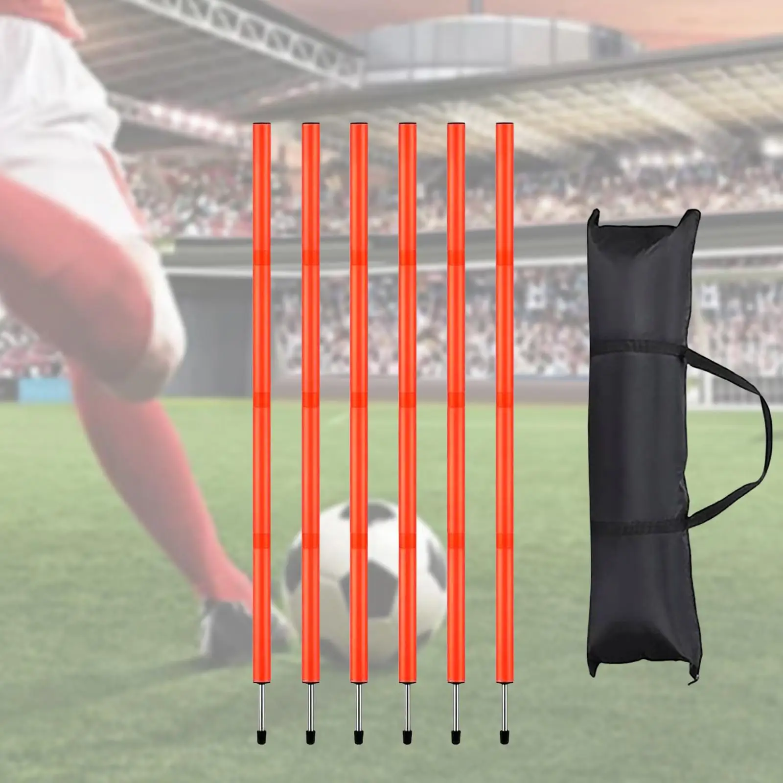 6 Pieces Soccer Agi… - image