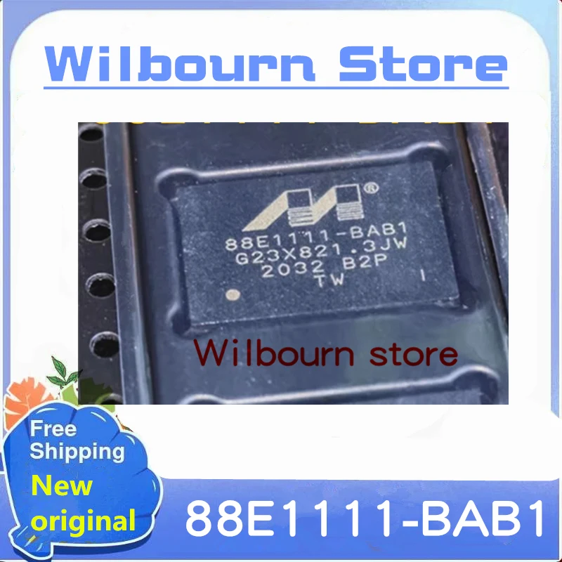 

NEW 5PCS~50PCS/LOT 88E1111-BAB1 88E1111-B2-BAB1C000 88E1111-B2-BAB1I000 TFBGA-117 Wilbourn Store