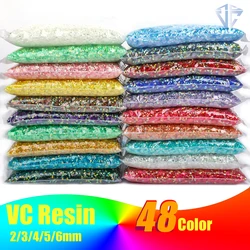 Wholesale Flatback стразы AB Silver bottom Resin Non hotfix Rhinestones in Bulk Package Plastic Nail Art Strass G36