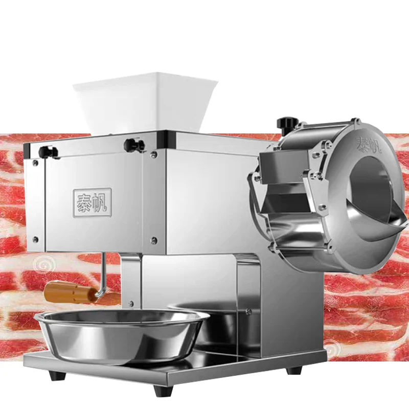 

Commercial Stainless Steel Full Automatic Lamb Roll Bacon Slicer Cutting Frozen Meat Slicing Machine With Conveyor Belt