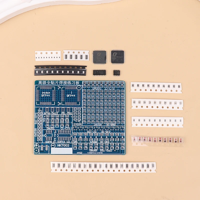 SMD/SMT 부품 납땜 연습 보드 전자 프로젝트 키트, DIY 납땜 키트