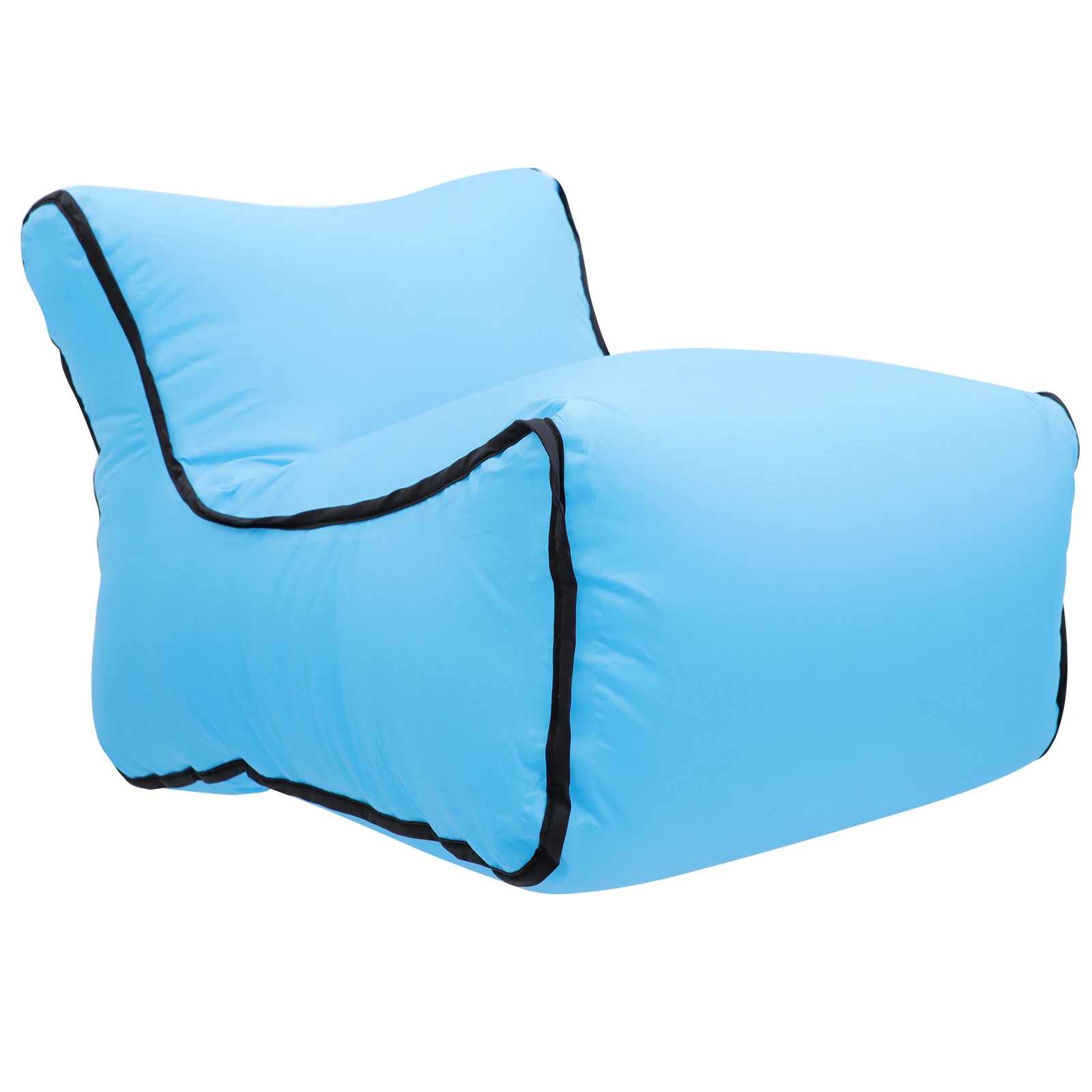 

Inflatable Sofa Seat Single Layer Parachute Nylon Outdoor Recliner Sleeping Chair Portable Cushion Camping Mat Pool Beach Home