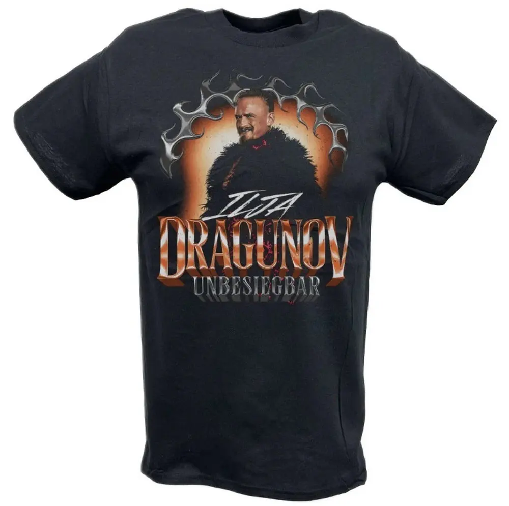 

2025 HOT SALE T SHIRTS Ilja Dragunov Unbesiegbar T-Shirt 00009545#A Wrestling Sports TEE Famous Wrestler FANS man clothes Stree