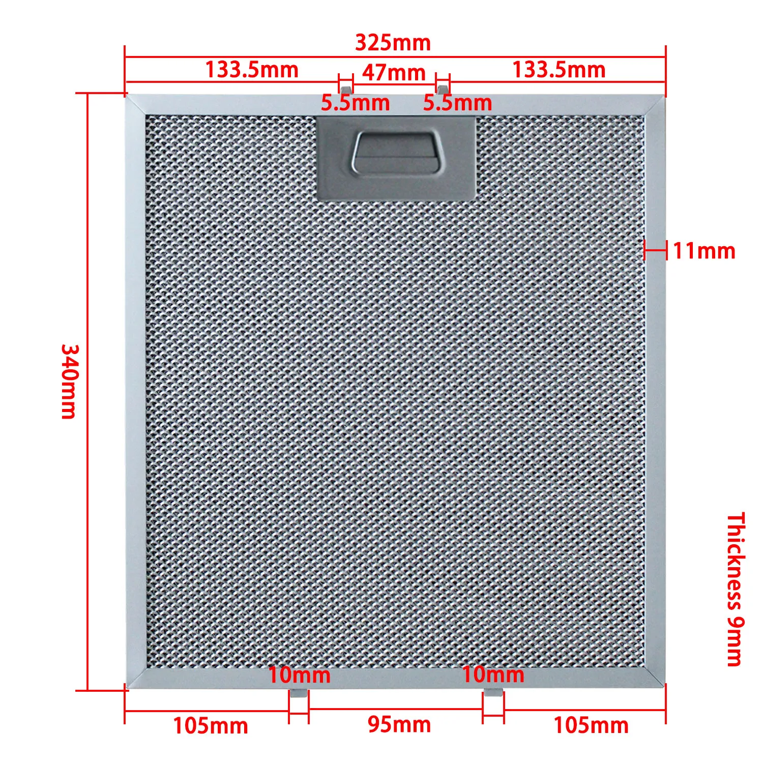 Filtr do okapu Teka 325X340 mm