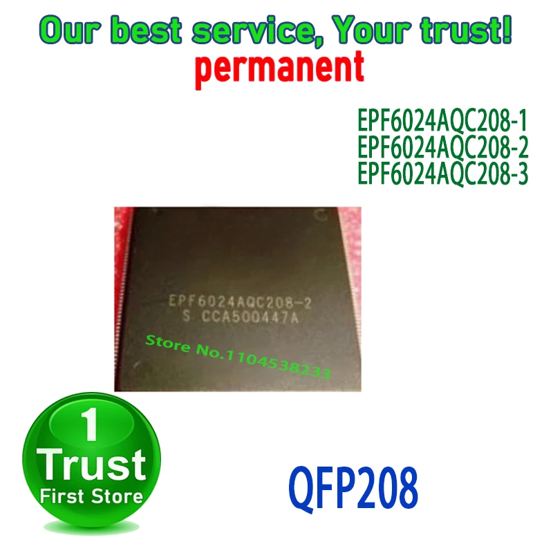 2PCS/LOT EPF6024AQC208-1 EPF6024AQC208-2 EPF6024AQC208-3 QFP208 NEW and Original in Stock
