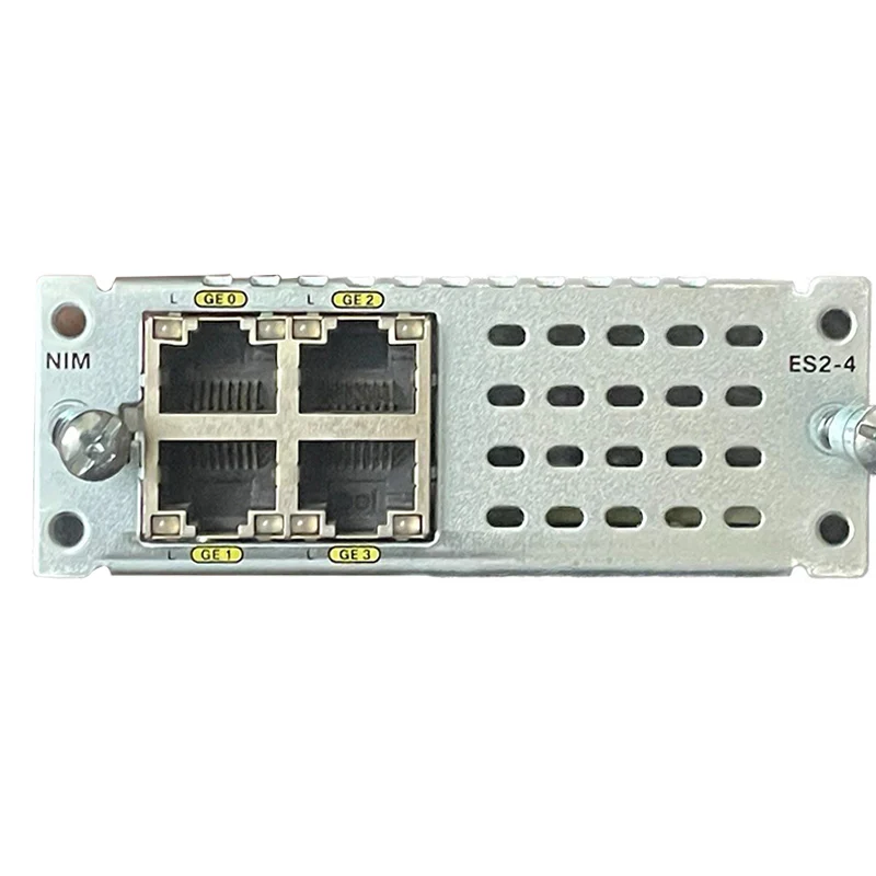 

Original NIM-ES2-4 4-Port 1GE Gigabit Ethernet Network Module for Cisco ISR 4000 Series 4x Gigabit Ethernet RJ-45 Router Module