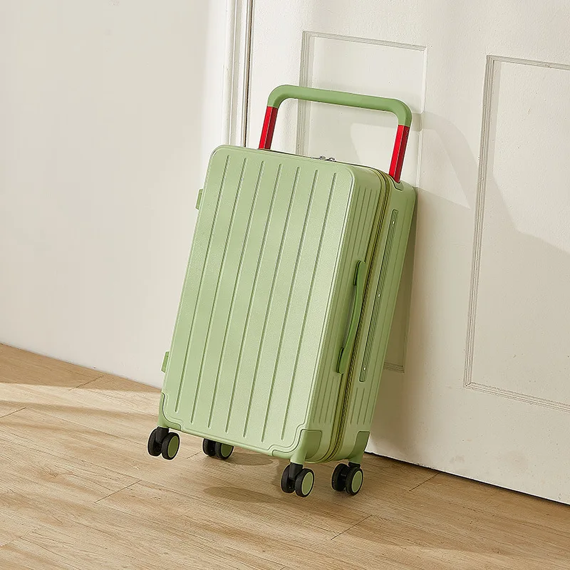 Imagem -03 - Bagagem com Rodas Trolley Bagagem Bolsa Spinner Suitcase 22 24 26 Case de