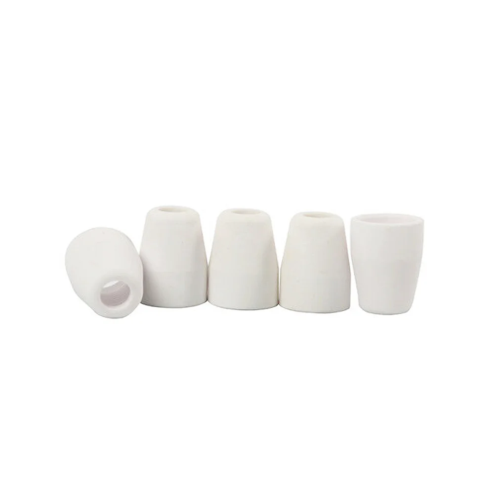 18pcs PT31 Plasma Cutter Consumables Standard Electrodes Tips Nozzle Ceramic Cups Rings 40A/50A Suit for CUT50/60 Weld Access