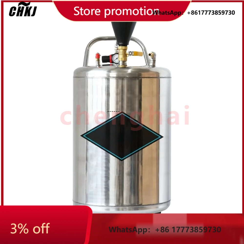 

CHKJ 2025NEWSONLIN Mobile Foam Machine High Quality Brass Valve Stainless Steel 80L Tank Foam Machine Car Wash Foam Snow Bubble