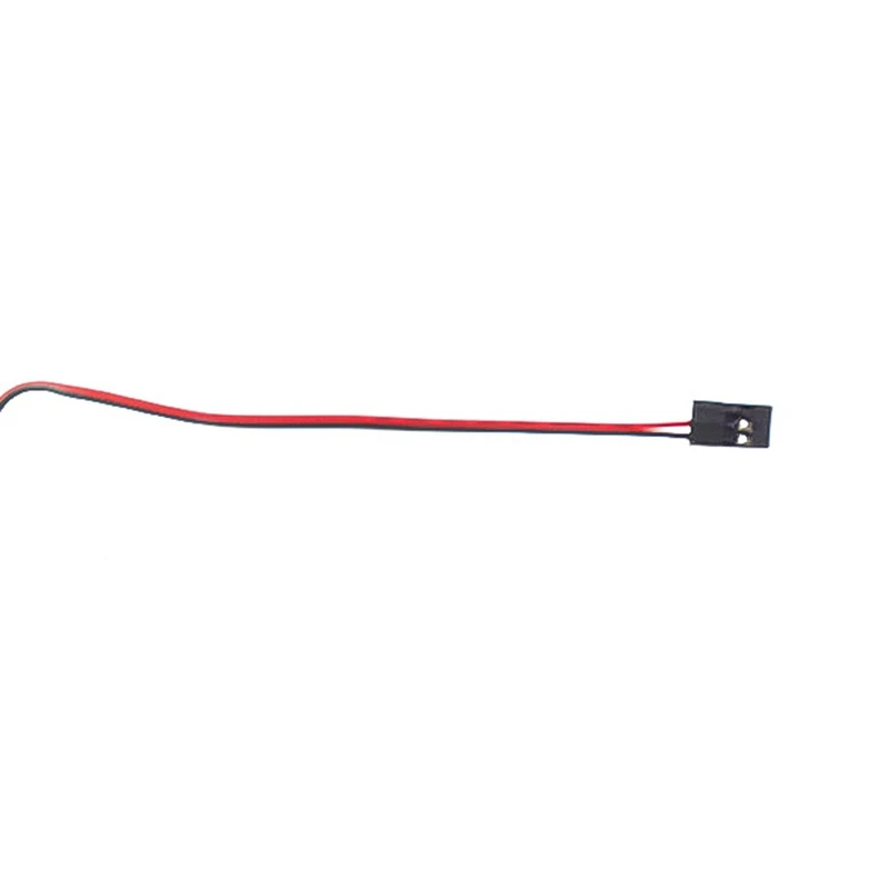 Extensión de Servo a Control remoto, Cable de alambre de 1 a 3 Y, Control de luz LED, interruptor de alimentación para modelo JR Futaba RC, 1 piezas