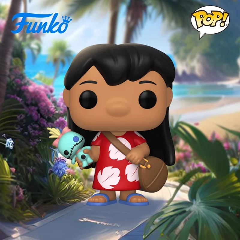 

Genuine Edition FUNKO POP Disney Lilo & Stitch: Lilo Anime Action Desktop Decoration Ornament Model Toys Collectible Model