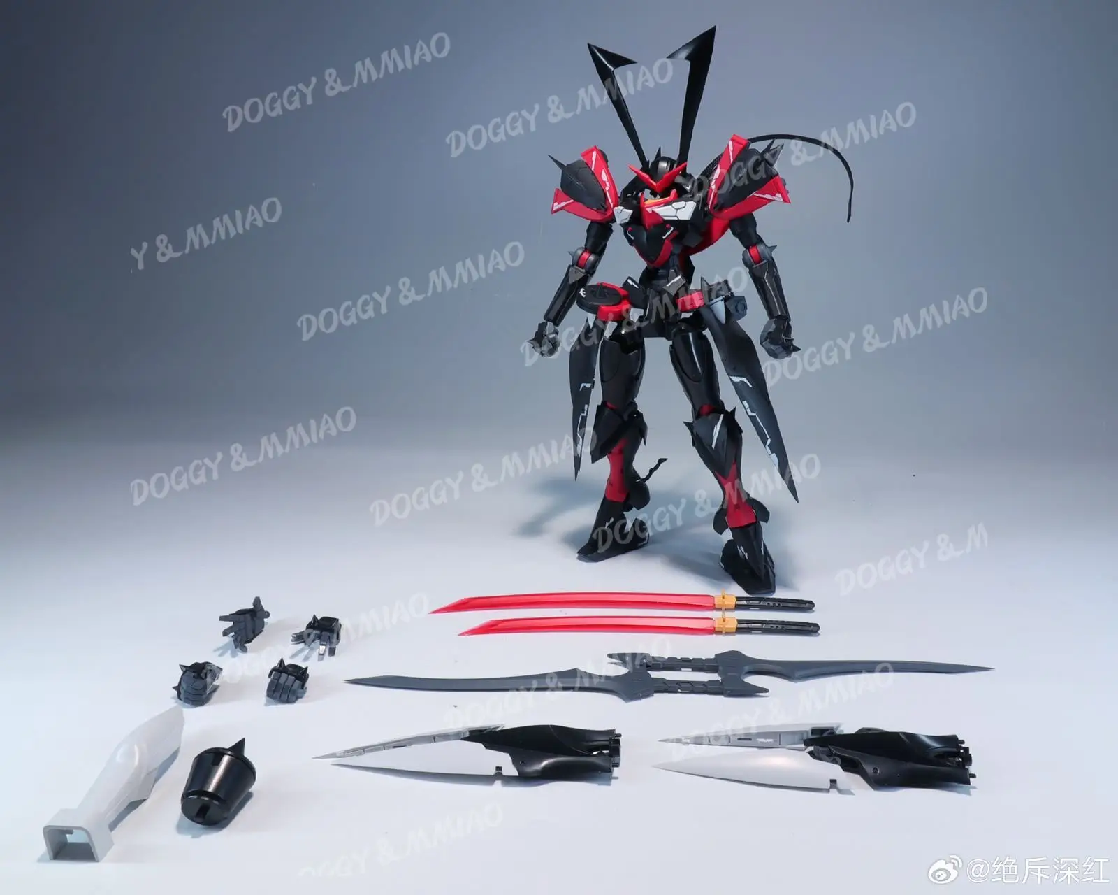 IN Stock ABS Workshop MG 1/100 Masurao Action Figure GNX-U02X