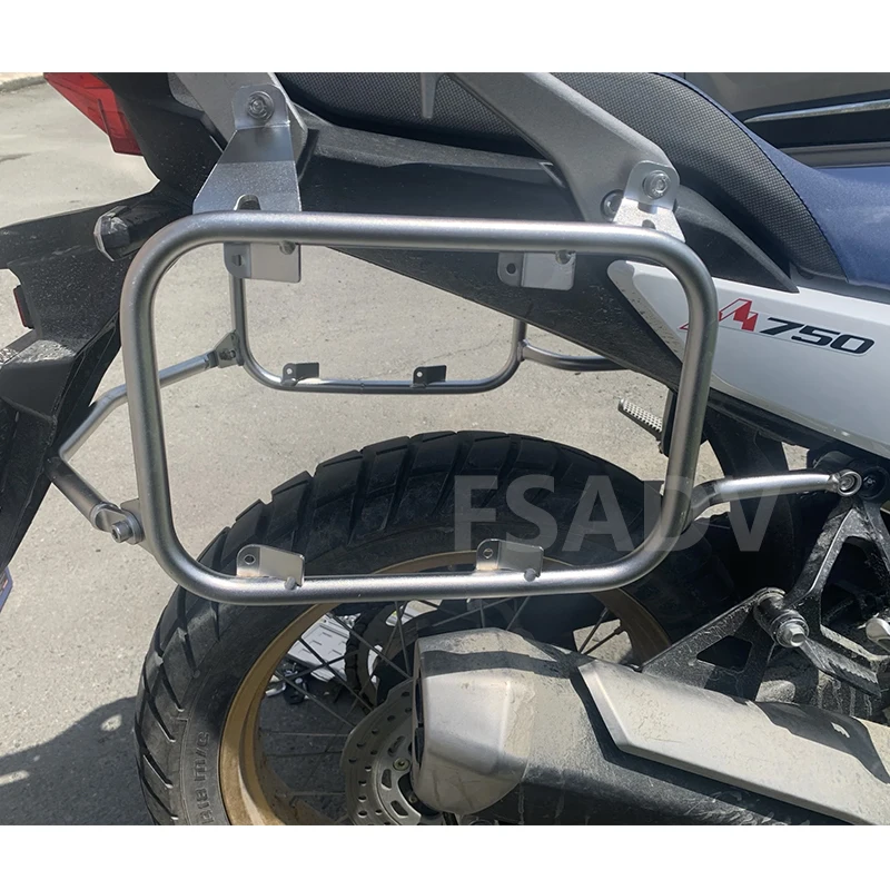 Stainless Steel Motorcycle Pannier Rack Side Saddlebag Bracket Pannier For HONDA XL750 XL 750 TRANSALP 750 2023 2024 2025 2026