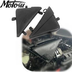 MOTO4U For BMW K100 K75 Triangle Bevel Side Bag Motorcycle Bag Saddle Side Bags Artificial Leather Bag Tool Accessories