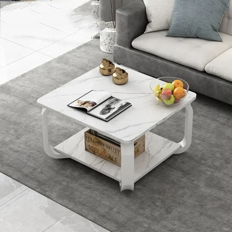 طاولات القهوة لغرفة المعيشة التصميم الحديث وحدة التحكم الفاخرة الحد الأدنى طاولة الاستقبال الجانب أريكة صالون الأريكة الأثاث OA50CT