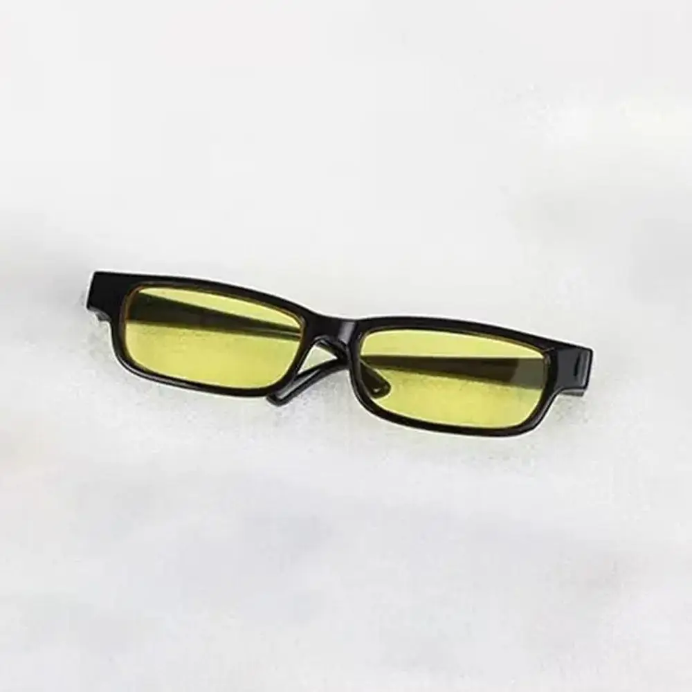 

20CM Plush Doll Doll Glasses Plastic Miniatures Mini Clear Lens Eyeglasses Play House Toy Cotton Doll Accessories