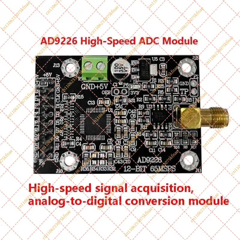 65MSPS AD9226 ADC Module High Speed Analog Signal Acquisition Board FPGA Matching Module