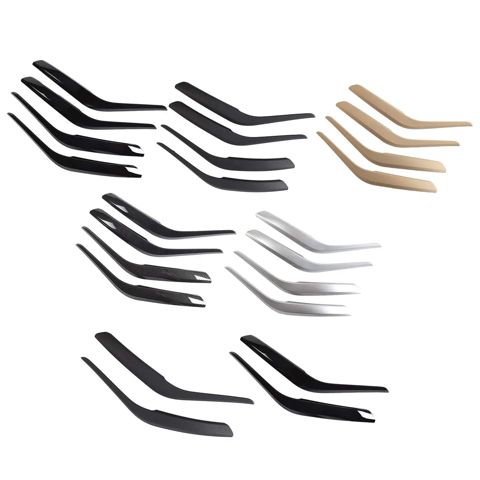 Autodeur Armsteun Beugel ABS Materiaal Innerlijke Handgreep Cover Links en Rechts voor X1 E84 2010-2016