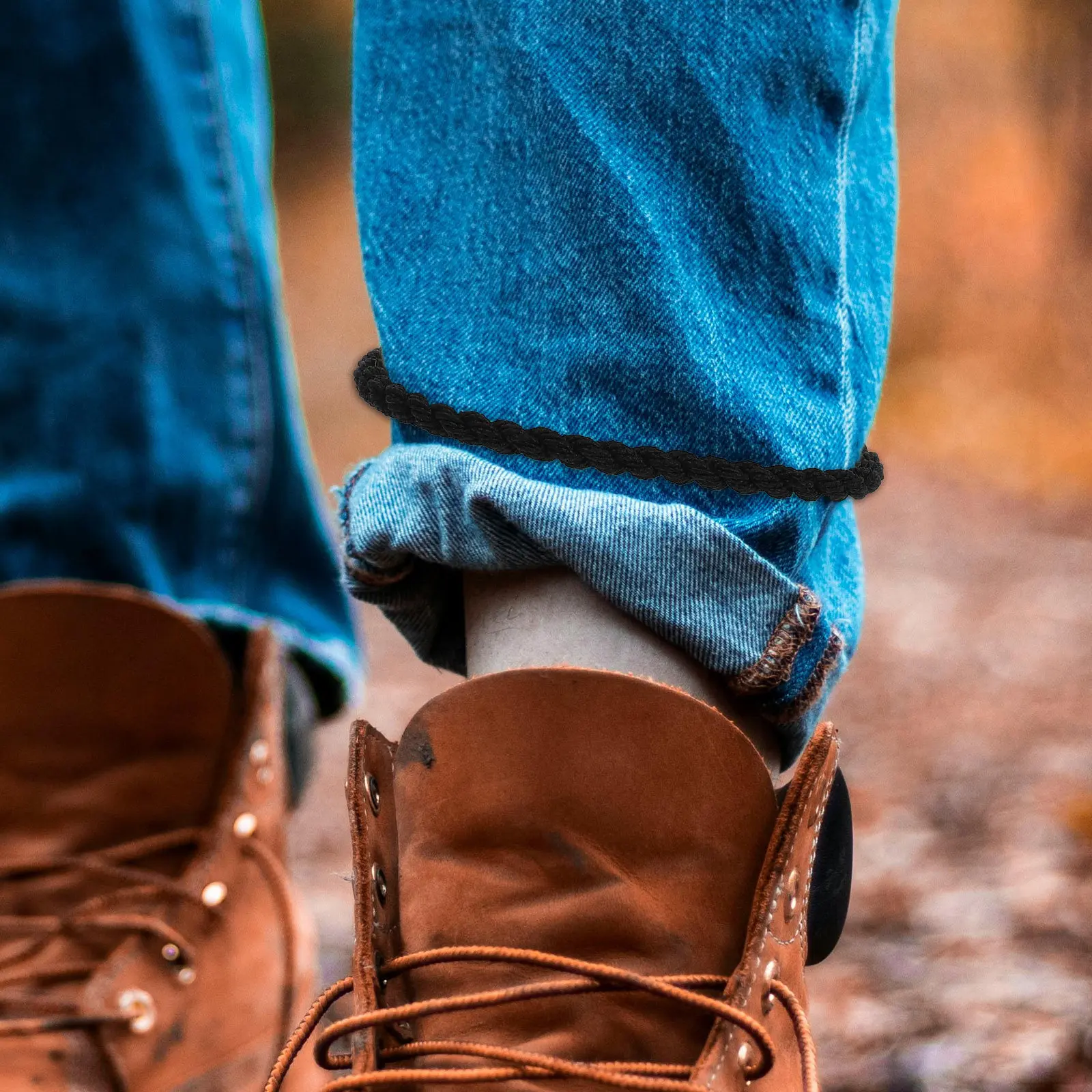 

12Pcs Elastic Boot Straps for Men Women Outdoor Use with Heavy Duty Metal Hooks Leg Straps for Hiking Camping Climbing Running