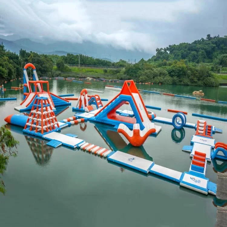 Factory Direct Sales Water Park Inflatable Water Park Aqua Water Parks Obstacle Coursepromote sales