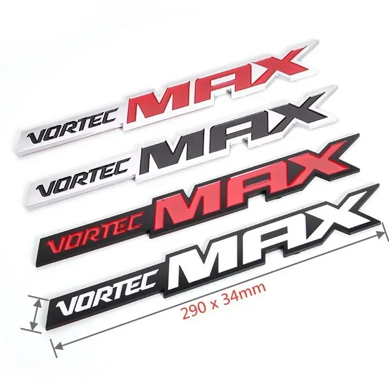 VORTEC MAX 3D ABS Car Rear Trunk Emblem Badge Door Tailgate Stickers Decals Car Styling Accessories for Sierra SS 6.0