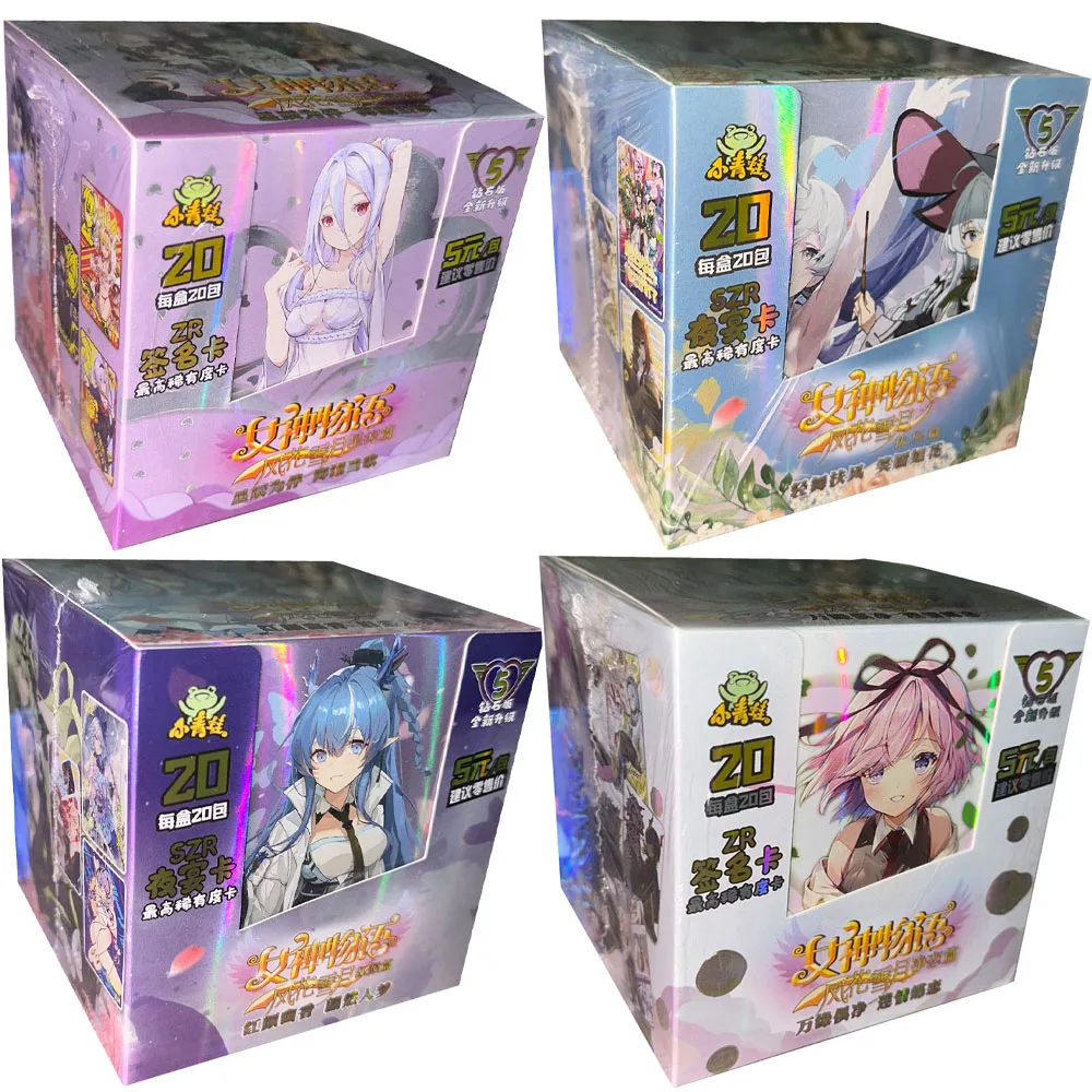 

Latest wholesale price Goddess Story 5m05 Collection Card Anime Girl Tcg Game Card Child Kids Table For Birth Day Toys Gift