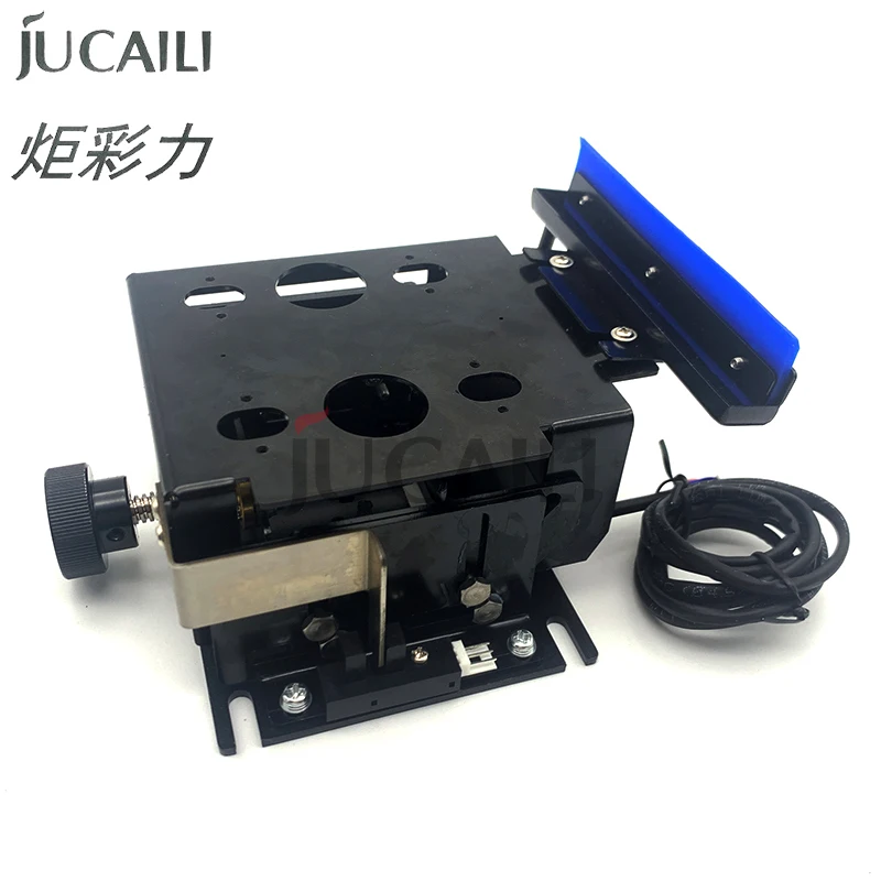 JCL Small Double Dual Head Capping Station for DTF DTG for Epson XP600 Printhead Cleaning Station Pump Assembly Ink Stack