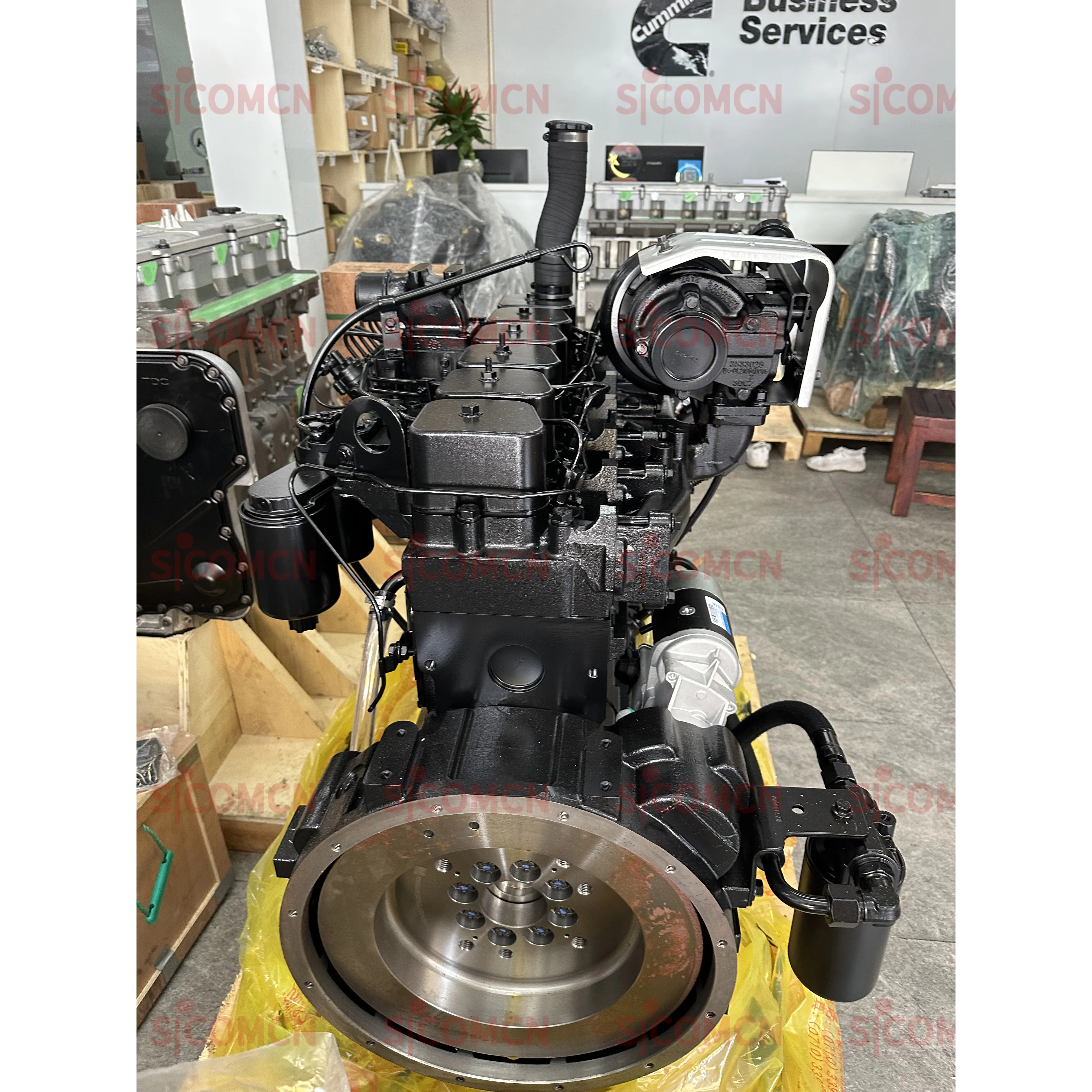 Original 6BT5.9 6D102 Diesel Engine Complete Assembly 6 Cylinders Motor Engine For Engine Cummius 6bt 5.9 For Excavator