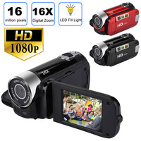 Digital Camcorder 720P Full HD 16MP DV Camcorder Digital Video Camera 270 degree Rotation Screen 16X Night Shoot Zoom Dropship