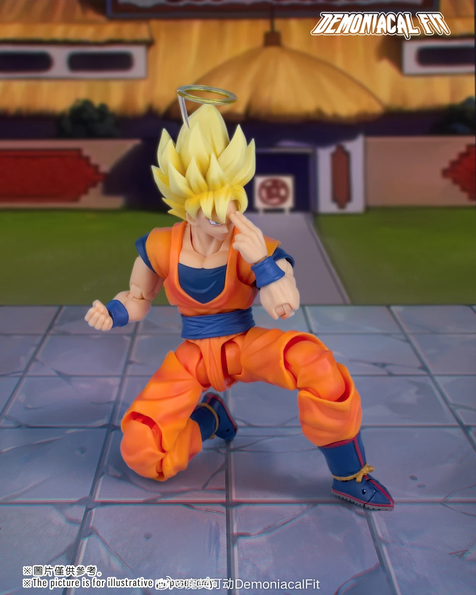In Stock Demoniacal Fit Dragon Ball Super Saiyan Goku Action Figure 3.0 Body Figurine Collectible Desk Decor Model Toys Gifts