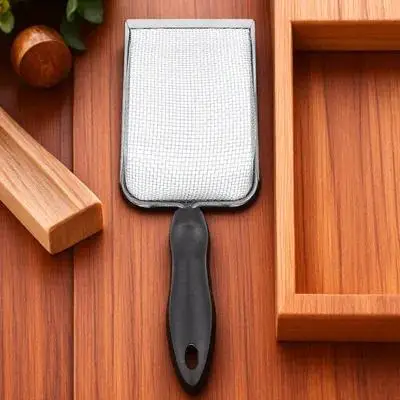 

1Pcs Stainless Steel Reptile Sand Shovel Comfortable Handle Sand Filtering Shovel for Snake Spider Bearded Dragon Reptile Box