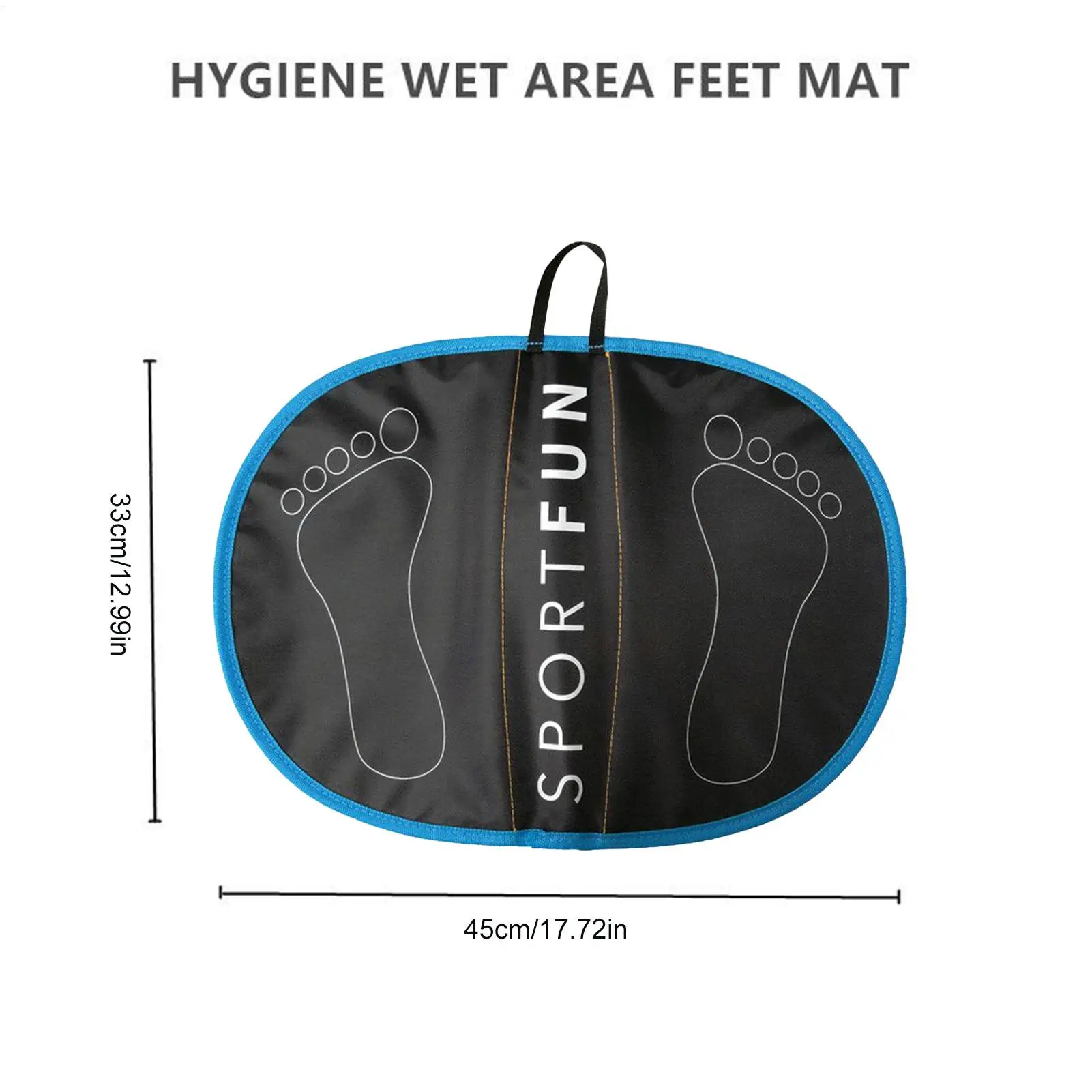 بذلة سجادة لتغيير الحفاض مقاوم للماء وسادة أقدام مقاوم للماء حقيبة بذلة وحصيرة لحمام السباحة المهنية الشاطئ القوارب في الهواء الطلق #6